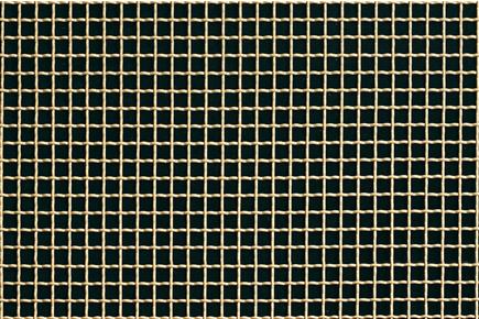 Perforated door covering with square holes 30x30 mm, wire 3 mm (aeration 67% surface area)